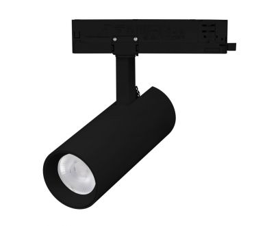 Трековый трехфазный светильник Arlight LGD-GERA-4TR-R55-10W Day4000 (BK, 55 deg, 230V, DALI) (IP20 Металл) 058831