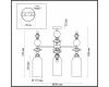 Люстра на штанге Odeon Light BIZET 4855/3C