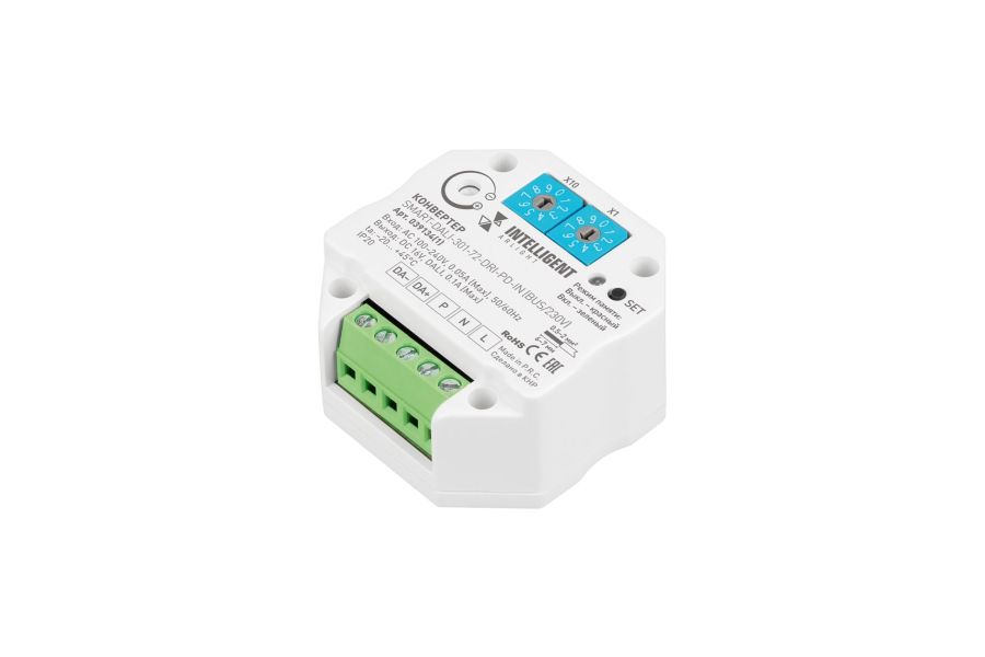 Конвертер Arlight SMART-DALI-301-72-DRI-PD-IN (BUS/230V) (IARL, IP20 Пластик) 039134(1)
