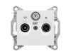 Розетка TV/R/SAT оконечная Schneider Electric Sedna 1dB SDN3501321