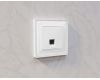 Лицевая панель для компьютерной/телефонной розетки RJ-45/RJ-11 Ambrella Volt Alfa AP1320