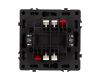 Механизм выключателя двухклавишный проходной Arlight SWT-NOBE-MKP2-SFPL-GR (230V, 10A) 054257