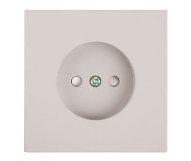 Розетка 1-местная с защитной шторкой (механизм) Stekker б/з Мия 250В 16А RST16-3109-08 пудровый жемчуг 50483