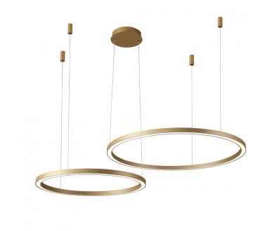 Подвесная люстра Crystal Lux FORTUNA SP123W LED GOLD