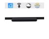 Трековый магнитный светильник (CCT+SMART) Reluce 13002-9.3-001UR magnetic LED12W BK CCT+SMART