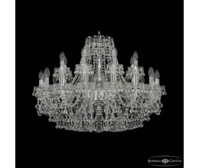 Подвесная люстра Bohemia Ivele Crystal 1409/16+8/300 Ni