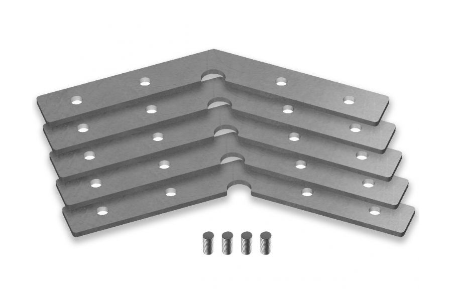 Соединитель угловой (5 шт.) Ambrella Light Profile System GP8054