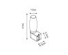 Подсветка для зеркал Arte Lamp Aqua-bastone A1209AP-1BK