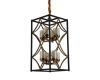 Подвесная люстра Lumina Deco Quadrato LDP 1223-8 BK+MD
