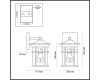 Уличный настенный светильник Odeon Light Virta 4044/1W