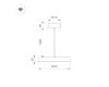 Подвесной светильник Arlight SP-ELEGANT-R300-17W Day4000 (BK, 120 deg, 230V) 033920(1)