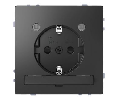 Розетка Schneider Electric Merten D-Life 16A с/з и LED модулем MTN2304-6034