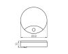 Настенный светильник Kanlux Sanso Led 15W-NW-SE 26520