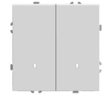 Купить Выключатель двухклавишный c индикатором Stekker RSW10-5102-01 Эмили 49864 Выключатель двухклавишный c индикатором Stekker RSW10-5102-01 Эмили 49864