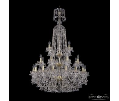 Подвесная люстра Bohemia Ivele Crystal 1409/16+8+4/300/XL-130/3d G