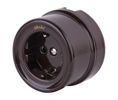 Розетка с заземлением Werkel 4690389166815 W5671014