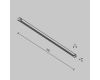 Трековый магнитный светильник Maytoni Technical Points Exility X TR241-2-12W4K-B