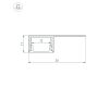Алюминиевый профиль Arlight Arlight ARH-DECORE-S12-LINE-EDGE-3000 ANOD 052994