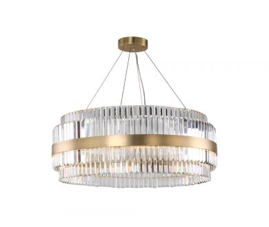 Подвесная люстра Newport Kelly 10242/80 brass М0066144