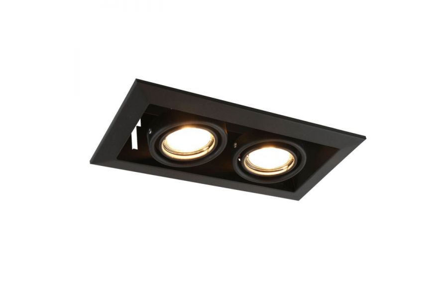 Встраиваемый светильник Arte Lamp Cardani Piccolo A5941PL-2BK