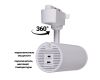 Трековый однофазный светильник Reluce 06650-9.3-LED10/20/30W CCT WT