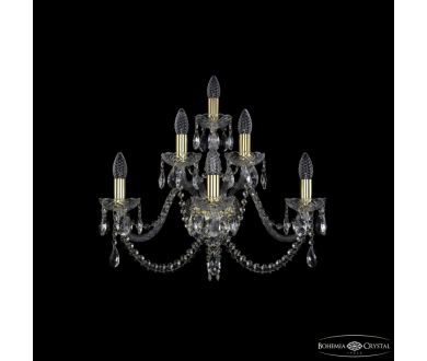 Купить Бра Bohemia Ivele Crystal 1402B/3+2+1/240 G Бра Bohemia Ivele Crystal 1402B/3+2+1/240 G