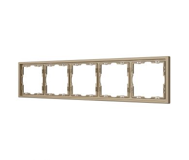 Рамка пластиковая Arlight FRM-NOBE-SFPL-5-GD 054229