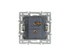 Механизм выключателя одноклавишный проходной Arlight SWT-MKP1-PL-BK (250V, 16A) 043715