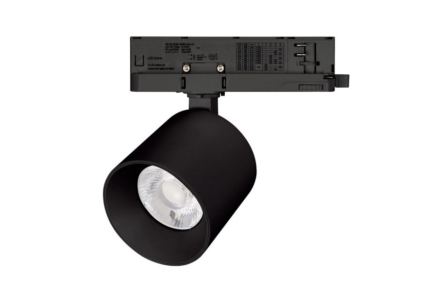 Трековый трехфазный светильник Arlight LGD-DYKE-4TR-R90-26W Day4000 (BK, 50 deg, 230V, TRIAC) (IP20 Металл) 058792
