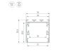 Алюминиевый профиль Arlight LINE-S-3535-2500 ANOD 041825