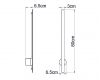 Настенный светильник Italline IT08-8020 black