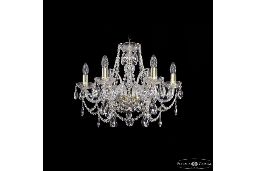 Подвесная люстра Bohemia Ivele Crystal 1411/6/195 G