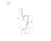 Профиль Arlight STRETCH-SHADOW-TECH-2000 BLACK A2-DELTA 039509