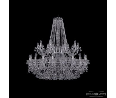 Подвесная люстра Bohemia Ivele Crystal 1409/20+10/400/2d Ni