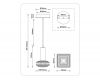 Подвесной светильник Ambrella Light High Light Crystal LH31003