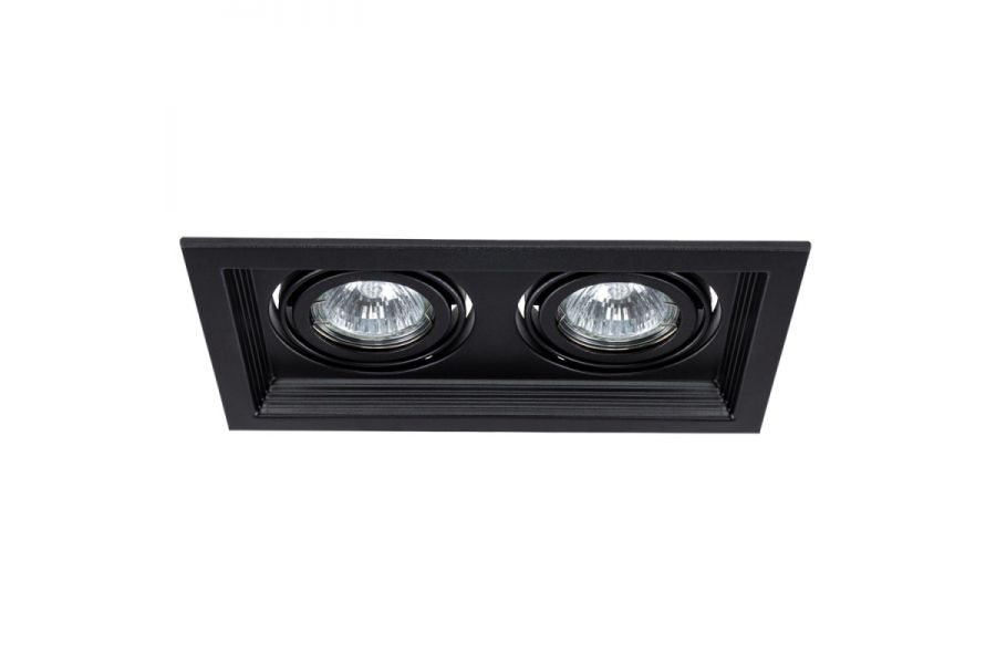 Встраиваемый светильник Arte Lamp Canis A6661PL-2BK