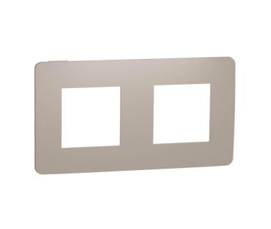 Рамка 2-постовая Schneider Electric Unica New NU280426