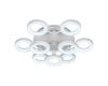Потолочная светодиодная люстра iLedex Jomo FS-014-X9 108W WH