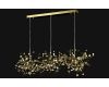Подвесной светильник Crystal Lux GARDEN SP3х3 L1200 GOLD