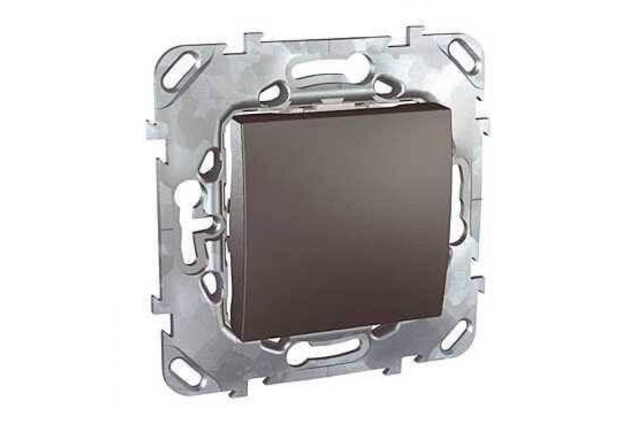 Переключатель одноклавишный Schneider Electric Unica 10AX 250V MGU5.203.12ZD