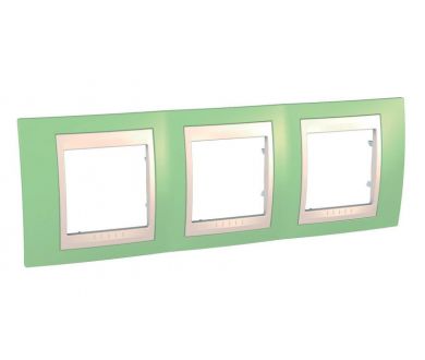 Рамка 3-постовая Schneider Electric Unica Хамелеон MGU6.006.563