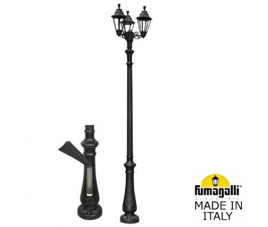 Садово-парковый светильник Fumagalli NEBO BISSO/RUT 3L E26.202.S30.AXE27