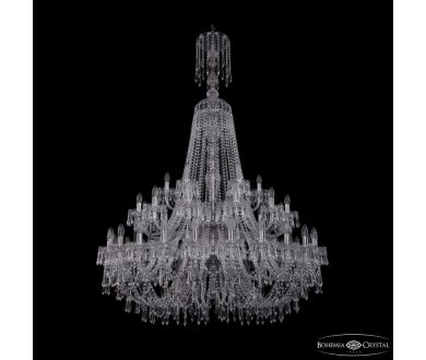 Подвесная люстра Bohemia Ivele Crystal 1403/24+12+6/460/XL-177/2d Ni