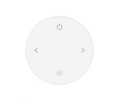 Пульт Arlight SMART-801-22-1G-DIM White (3V, Magnet, 2.4G) 046476