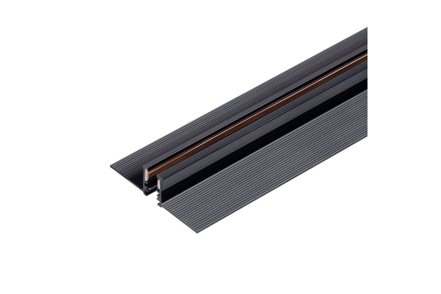 Шинопровод магнитный встраиваемый Arlight MAG-MICROCOSM-TRACK-4115-FDW-1000 (BK) (IP20 Металл) 051943