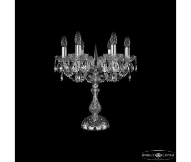 Настольная лампа Bohemia Ivele Crystal 1402L/6/141-47 Ni