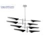Люстра на штанге Crystal Lux Rafael RAFAEL SP8 CHROME