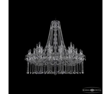 Подвесная люстра Bohemia Ivele Crystal 1413/20+10/400/h-109 Ni