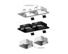 Насадка передняя Ambrella Light DIY Spot N7704