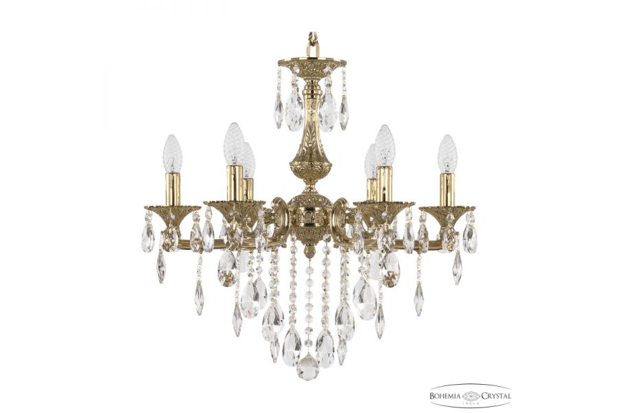 Подвесная люстра Bohemia Ivele Crystal Verona 72115/6/125 B G